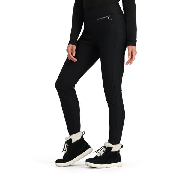 OBERMEYER | BLACK Jinks ITB Soft Shell SKI Pants - Picture 3 of 10